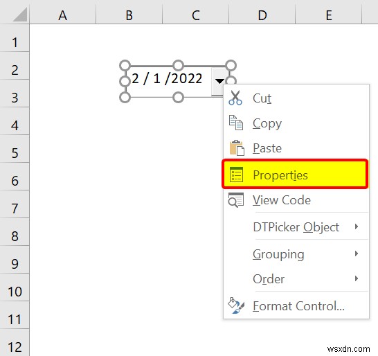 How to Insert a Date Picker in Excel (With Step-by-Step Procedure)