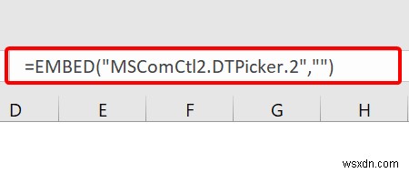How to Insert a Date Picker in Excel (With Step-by-Step Procedure)