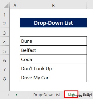 How to Make a List within a Cell in Excel (3 Quick Methods)