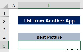 How to Make a List within a Cell in Excel (3 Quick Methods)