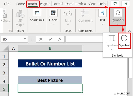 How to Make a List within a Cell in Excel (3 Quick Methods)