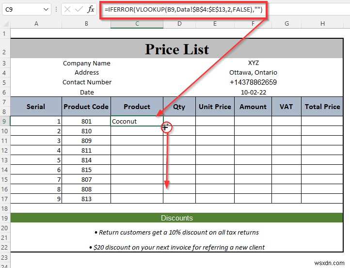 How to Make a Price List in Excel (Step by Step Guidelines)