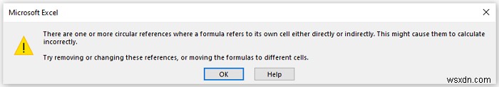 Fix Circular Reference That Cannot be Listed in Excel (4 Easy Ways)