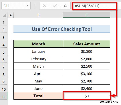 Fix Circular Reference That Cannot be Listed in Excel (4 Easy Ways)