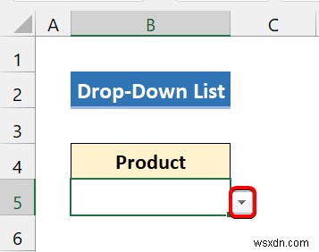 How to Create Excel Drop Down List for Data Validation (8 Ways)