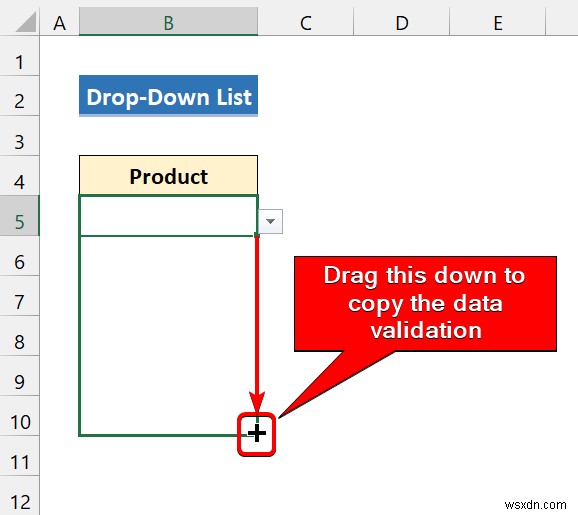 How to Create Excel Drop Down List for Data Validation (8 Ways)