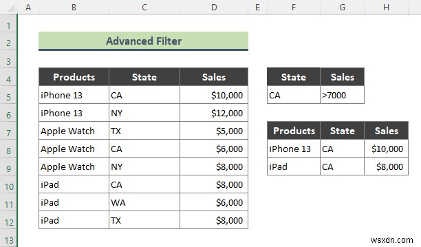 How to Use Advanced Filter to Exclude Blank Cells in Excel (3 Easy Tricks)