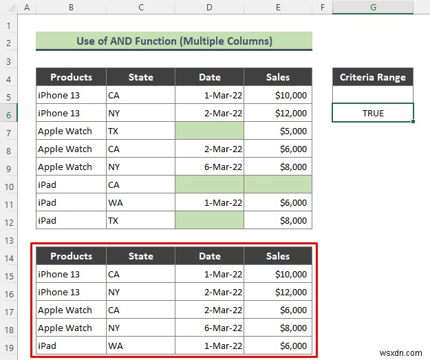 How to Use Advanced Filter to Exclude Blank Cells in Excel (3 Easy Tricks)
