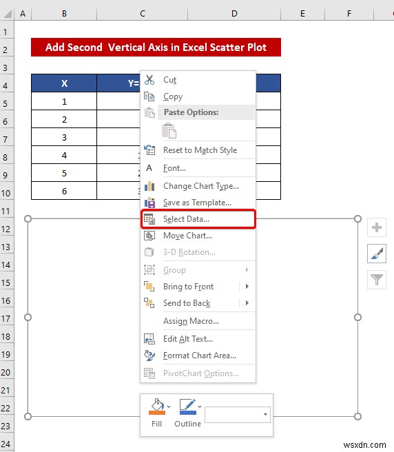 How to Combine Graphs with Different X Axis in Excel