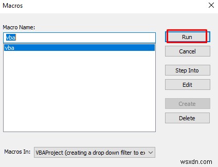 Creating a Drop Down Filter to Extract Data Based on Selection in Excel