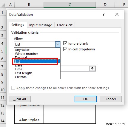 How to Remove Blanks from Data Validation List in Excel (5 Methods)