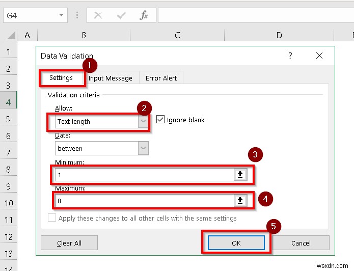 [Fixed] Data Validation Not Working for Copy Paste in Excel