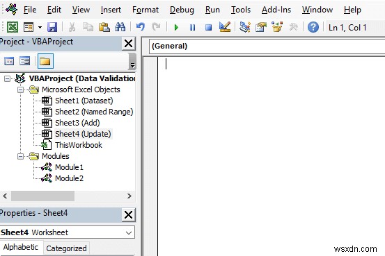 How to Use Named Range for Data Validation List with VBA in Excel