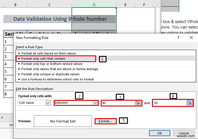 How to Use Data Validation in Excel with Color (4 Ways)