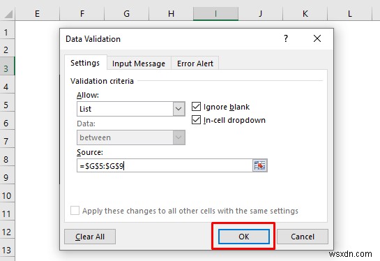 How to Use Data Validation in Excel with Color (4 Ways)