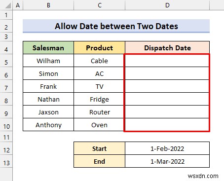 Apply Custom Data Validation for Multiple Criteria in Excel (4 Examples)