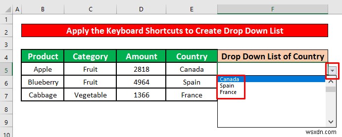 How to Remove Duplicates from Drop Down List in Excel (4 Methods)