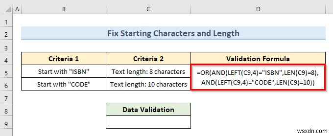 How to Apply Multiple Data Validation in One Cell in Excel (3 Examples)