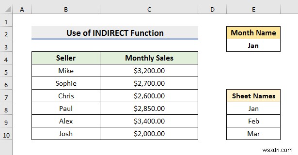 How to Select from Drop Down and Pull Data from Different Sheet in Excel