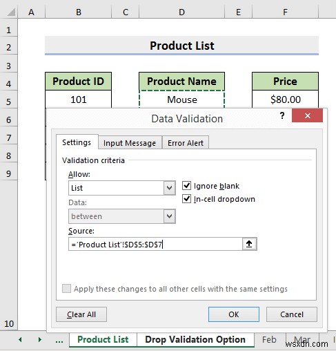 How to Select from Drop Down and Pull Data from Different Sheet in Excel