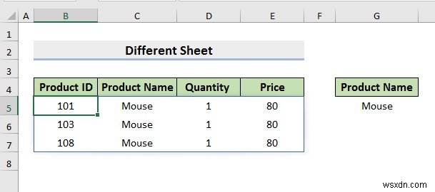 How to Select from Drop Down and Pull Data from Different Sheet in Excel