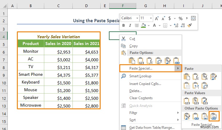 How to Link Picture to Cell Value in Excel (4 Quick Methods)