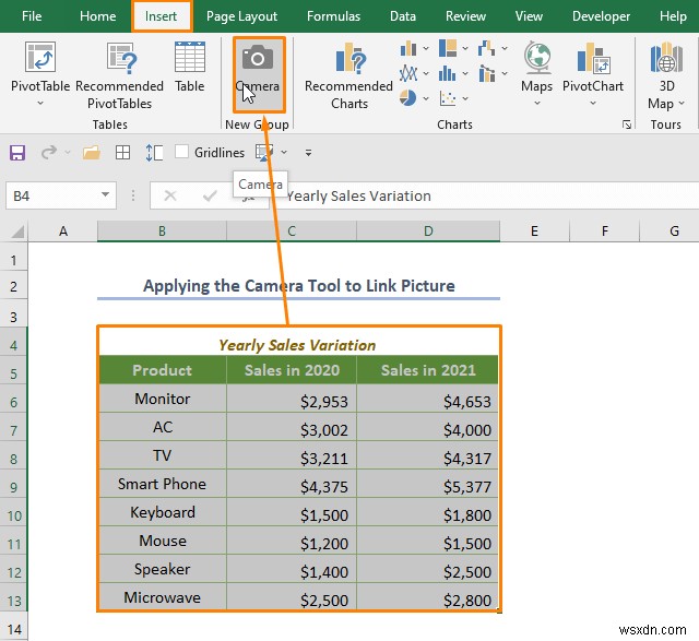 How to Link Picture to Cell Value in Excel (4 Quick Methods)