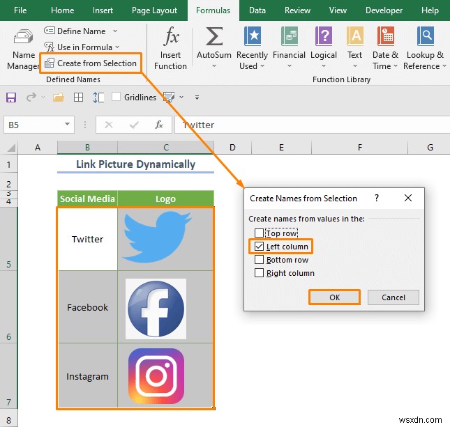 How to Link Picture to Cell Value in Excel (4 Quick Methods)