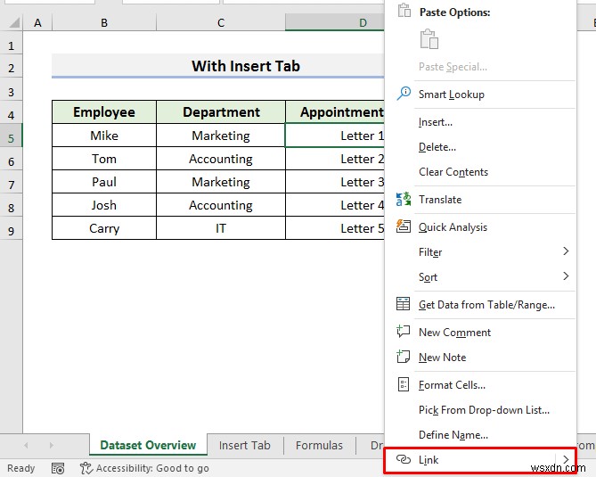 How to Hyperlink Multiple PDF Files in Excel (3 Methods)