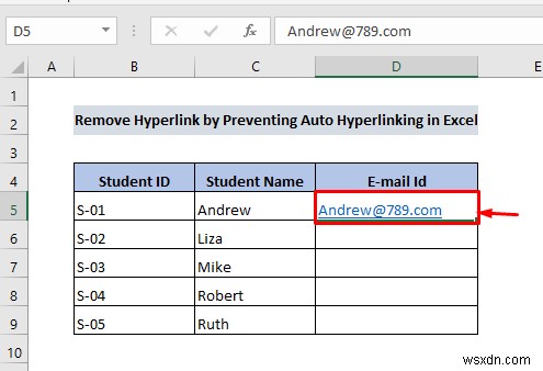 How to Remove Hyperlink Permanently in Excel (4 Ways)