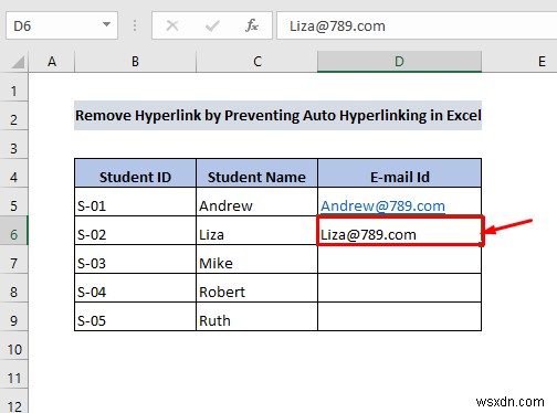 How to Remove Hyperlink Permanently in Excel (4 Ways)