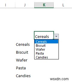 Create Excel Filter Using Drop-Down List Based on Cell Value