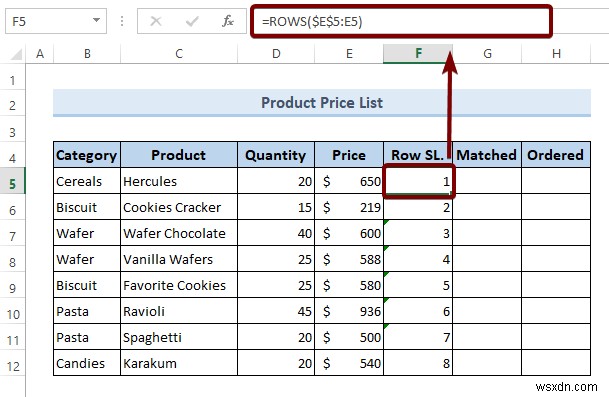 Create Excel Filter Using Drop-Down List Based on Cell Value