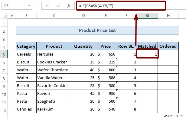 Create Excel Filter Using Drop-Down List Based on Cell Value