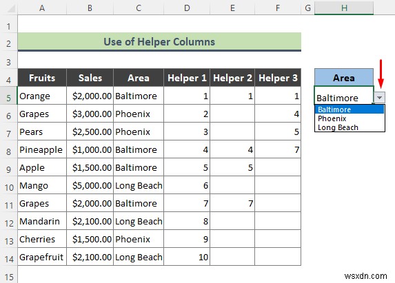 Excel Data Validation Drop Down List with Filter (2 Examples)