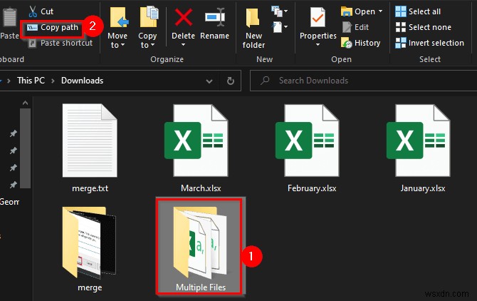 How to Merge Excel Files into One Using CMD (4 Steps)