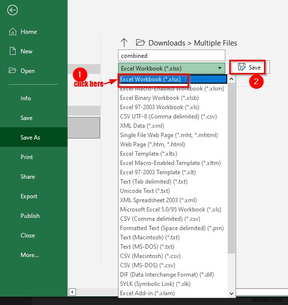 How to Merge Excel Files into One Using CMD (4 Steps)