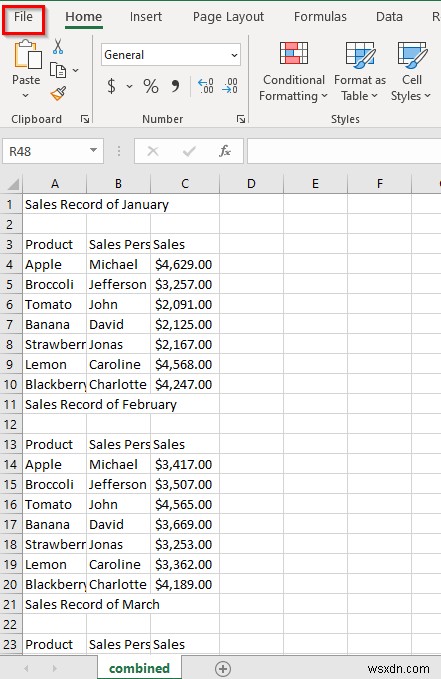 How to Merge Excel Files into One Using CMD (4 Steps)