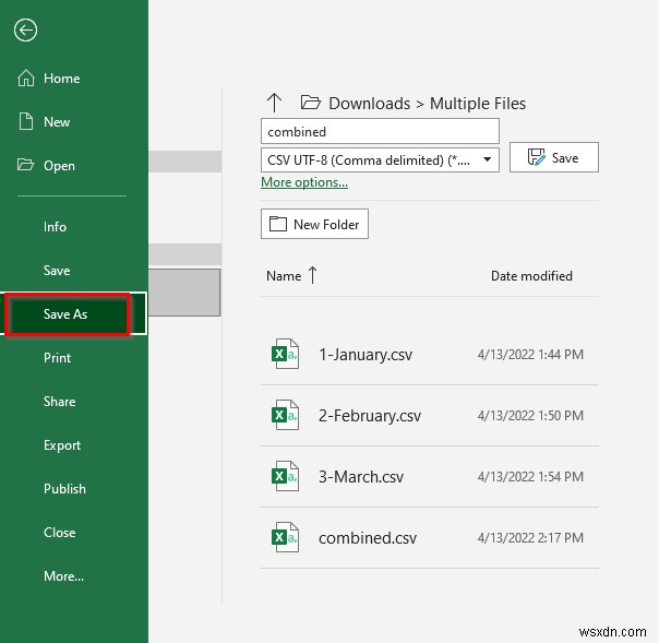 How to Merge Excel Files into One Using CMD (4 Steps)