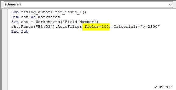 [Fix]: AutoFilter Method of Range Class Failed (5 Solutions)