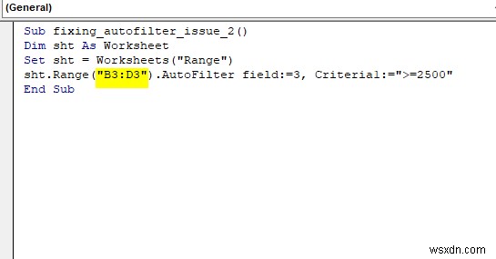 [Fix]: AutoFilter Method of Range Class Failed (5 Solutions)