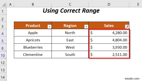[Fix]: AutoFilter Method of Range Class Failed (5 Solutions)