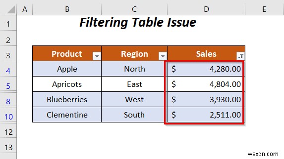 [Fix]: AutoFilter Method of Range Class Failed (5 Solutions)