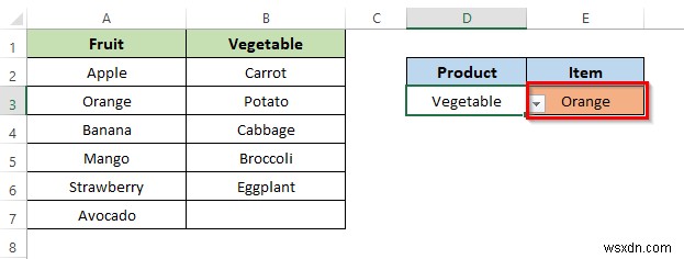 How to Create Dependent Drop Down List with Multiple Words in Excel