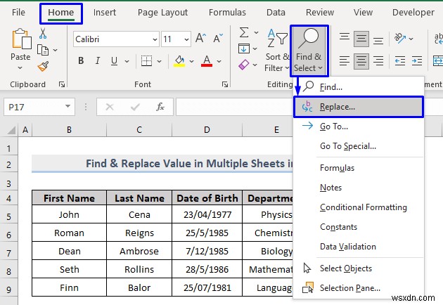 How to Find and Replace Values in Multiple Excel Files (3 Methods)