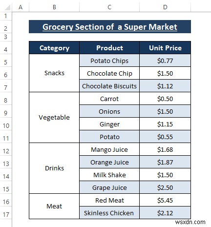 [Fix:] Excel Unable to Merge Cells in Table