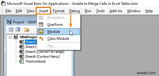 [Fix:] Excel Unable to Merge Cells in Table