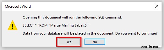 How to Merge Excel File to Mailing Labels (With Easy Steps)