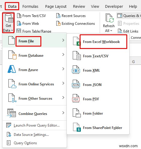 How to Merge Excel Files Based on Column (3 Methods)
