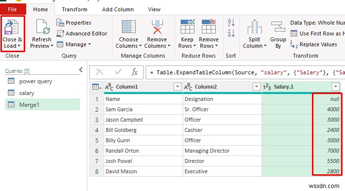 How to Merge Excel Files Based on Column (3 Methods)